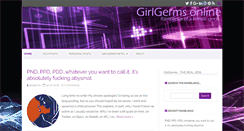 Desktop Screenshot of girl-germs.com